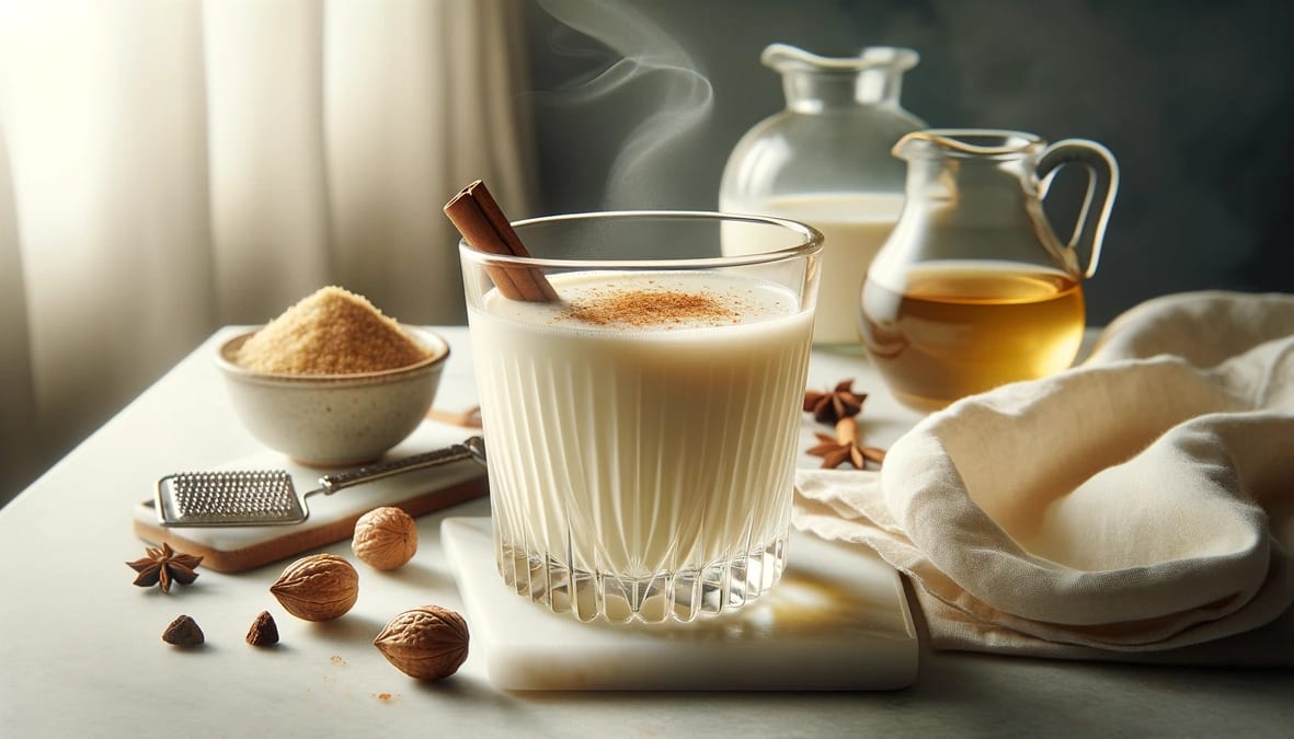 Rich & Silky Vanilla Festive Eggnog Recipe