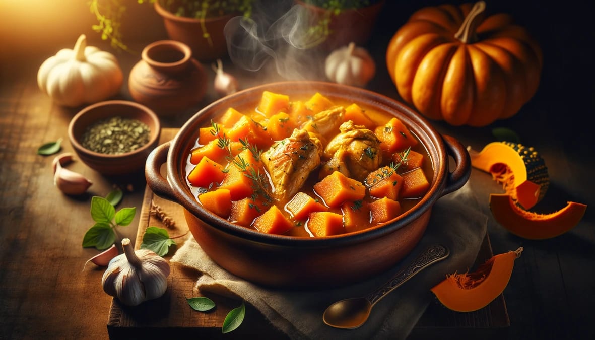 Aromatic Pumpkin and Chicken One-Pot Recipe
