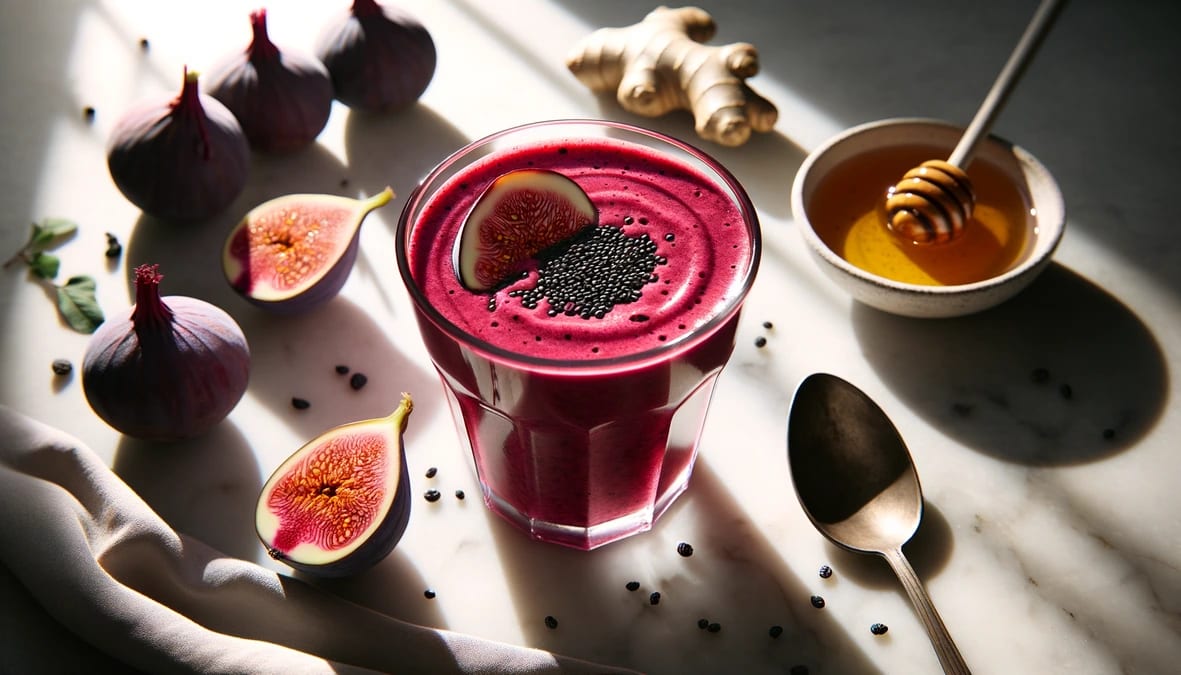 Beetroot, Fig and Honey Elixir Smoothie Recipe