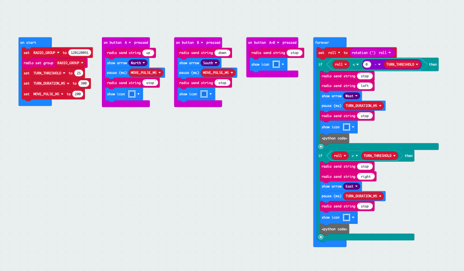 Microbit code