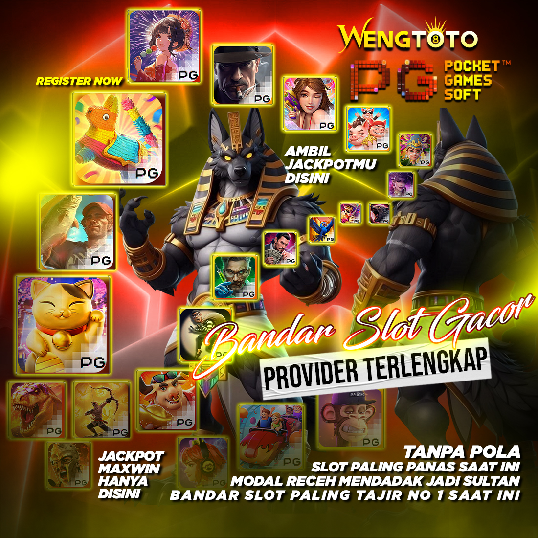 WENGTOTO: Daftar Situs & Bandar Slot Mahjong Ways Paling Gacor Pasti Jackpot