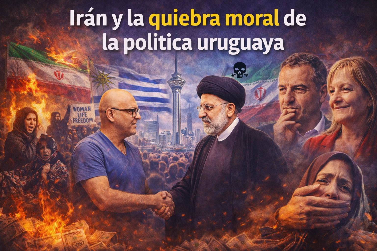 Irán y la quiebra moral de la política uruguaya