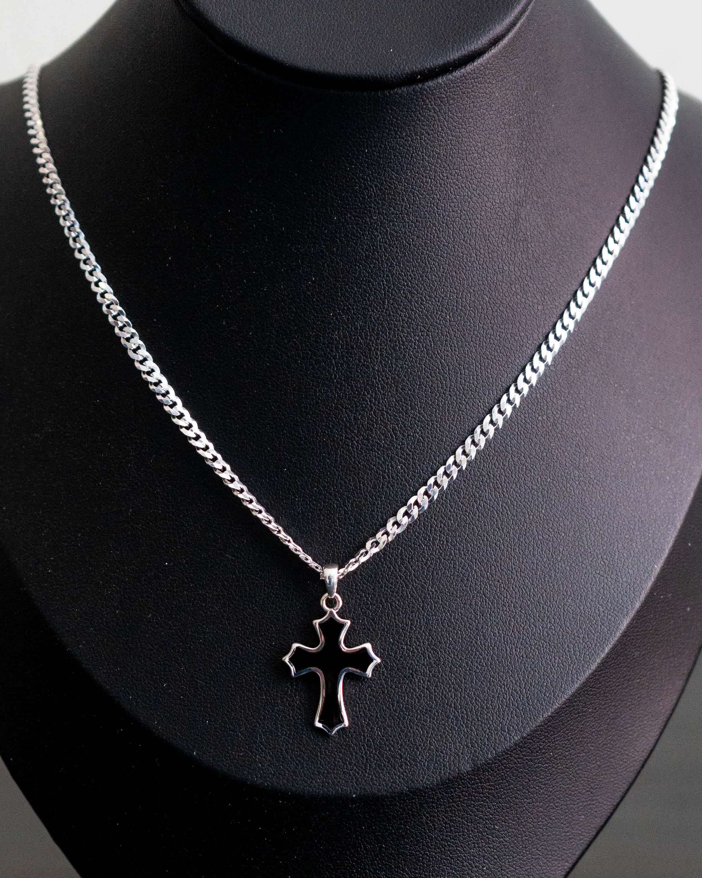 Colgante Cruz de Plata - Clásico