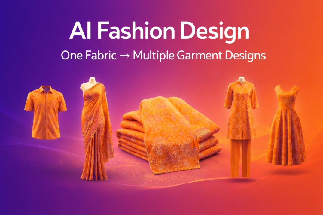 AI Fashion Design: How One Fabric Can Create 10+ Garment Designs