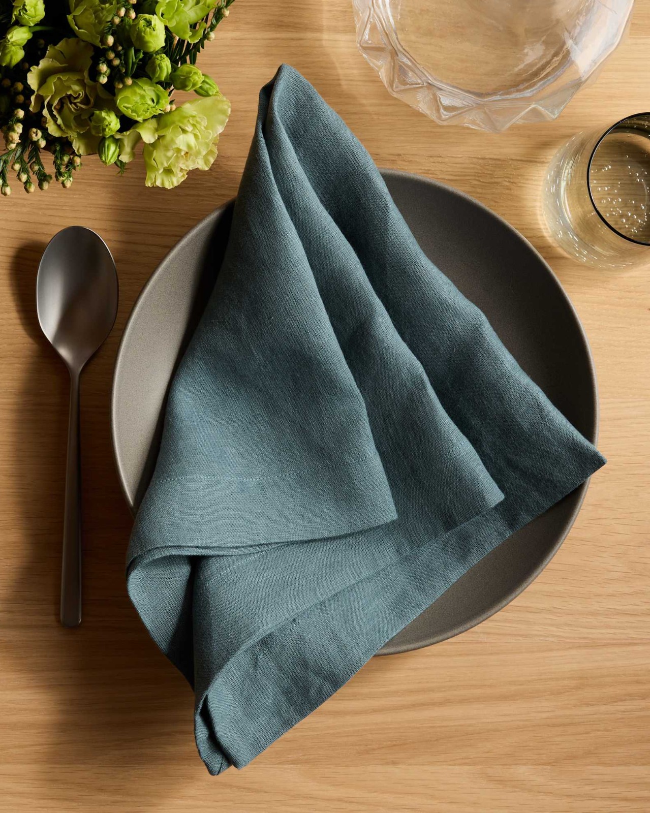 Hemstitched & Mitered Cloth Napkins