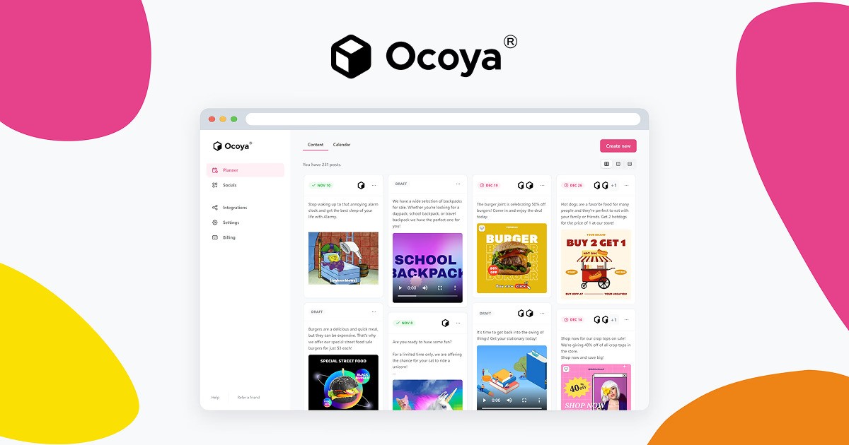 Ocoya cover