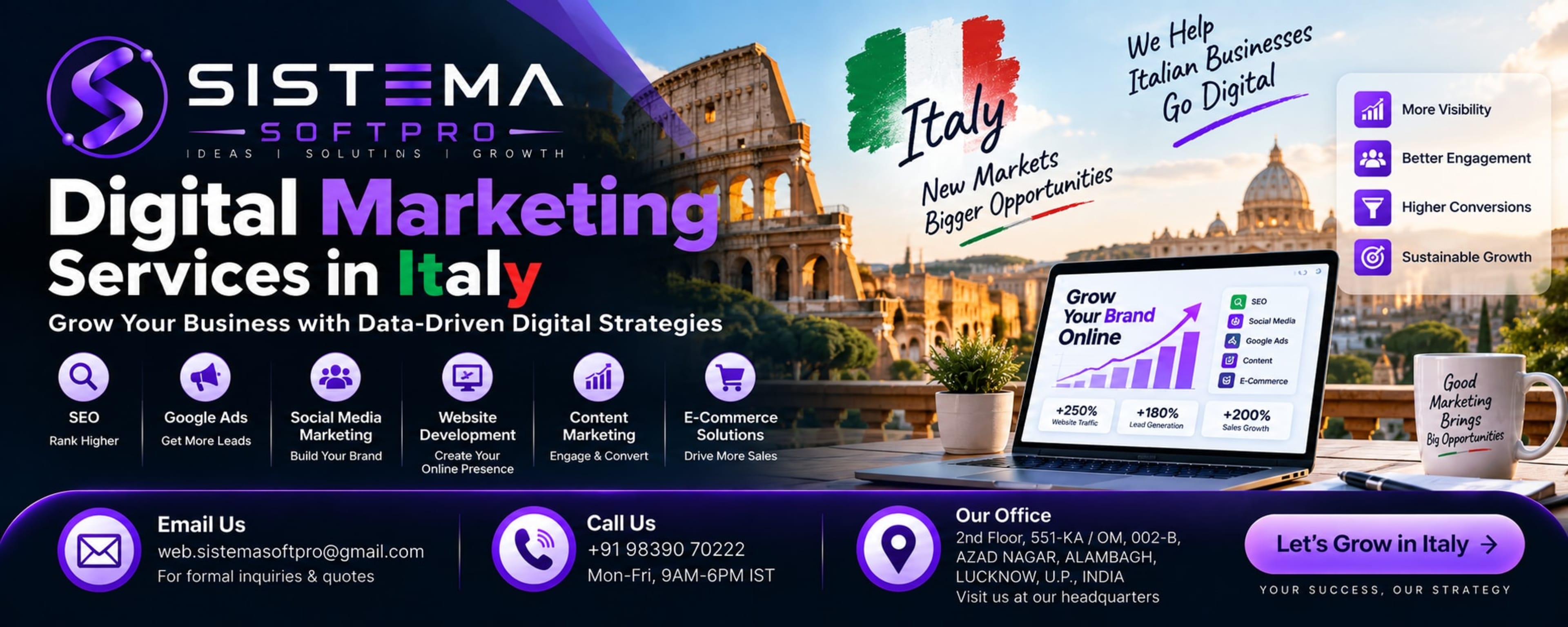 Digital Marketing Services in Italy
