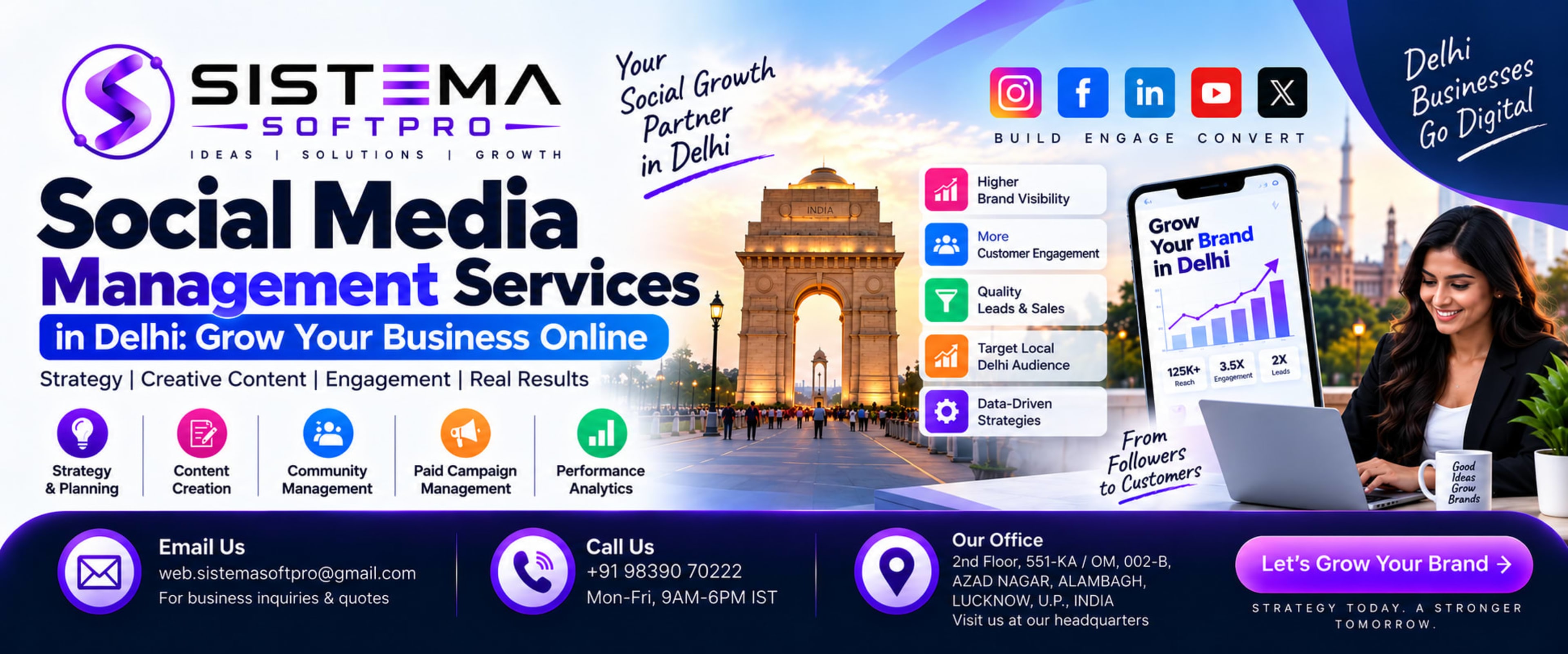 Social Media Management Services in Delhi: Grow Your Business Online
