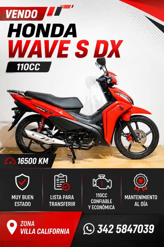Honda Wave 110. 2022. 12000km.