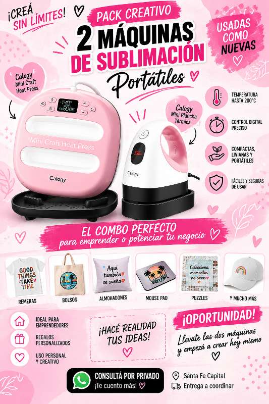 Planchas para sublimacion