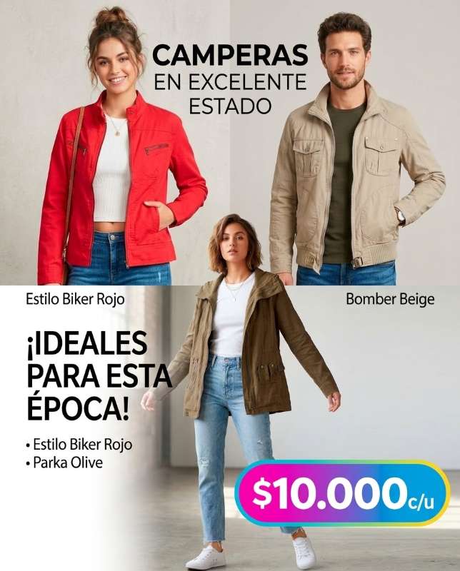 Camperas de jeans