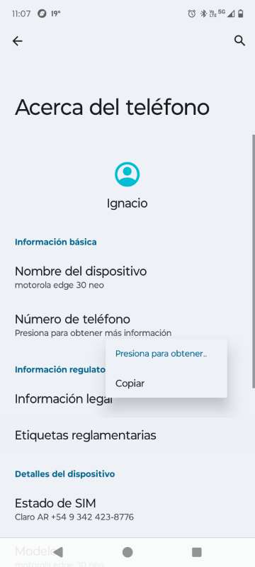 Celular Motorola edge 30 neo 3
