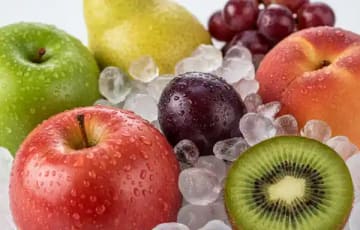 Frutas de Clima Temperado Congeladas POLONUTRI | Maçã, Pêra, Pêssego, Ameixa, Uva, Kiwi | Distribuidor Ribeirão Preto