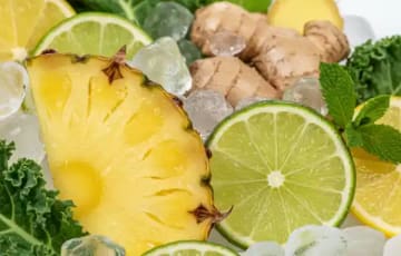 Mix Detox e Funcionais POLONUTRI | Abacaxi, Limão, Gengibre, Couve, Hortelã Congelados | Distribuidor Ribeirão Preto