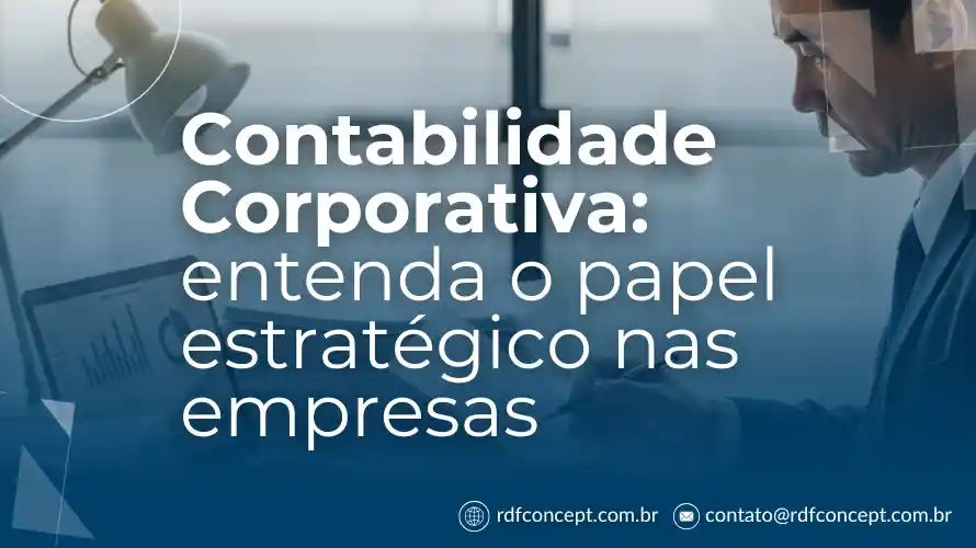 Profissionais analisando dados contábeis em ambiente corporativo moderno.