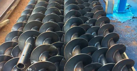 Fabricação de Helicoides