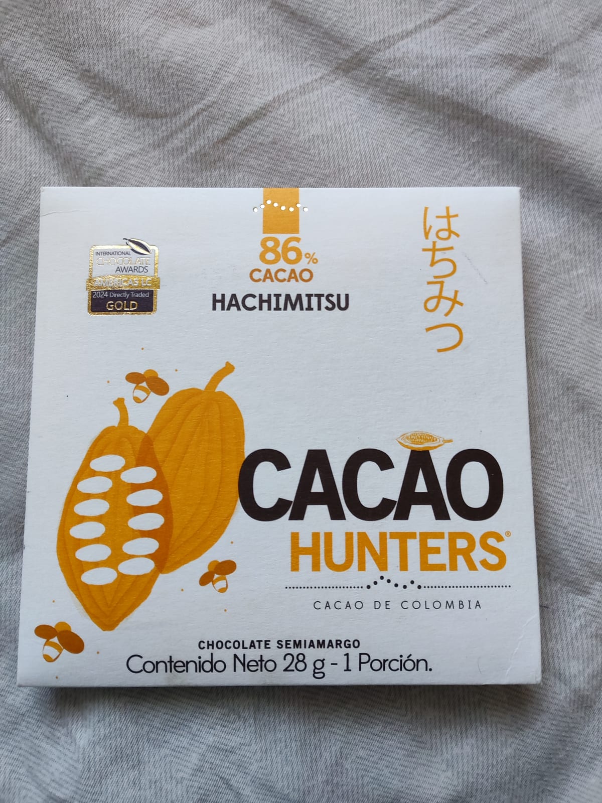 Hachimitusa 86%黑巧克力