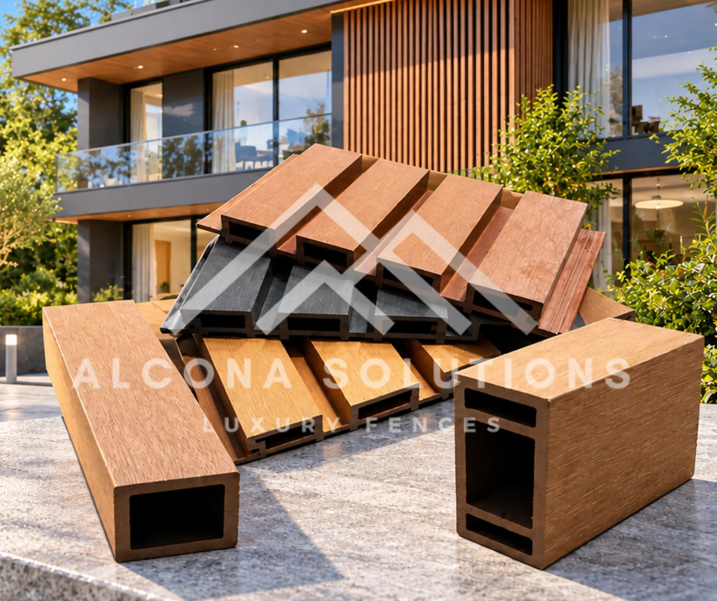 WPC Сайдинг фасади ALCONA WoodLine