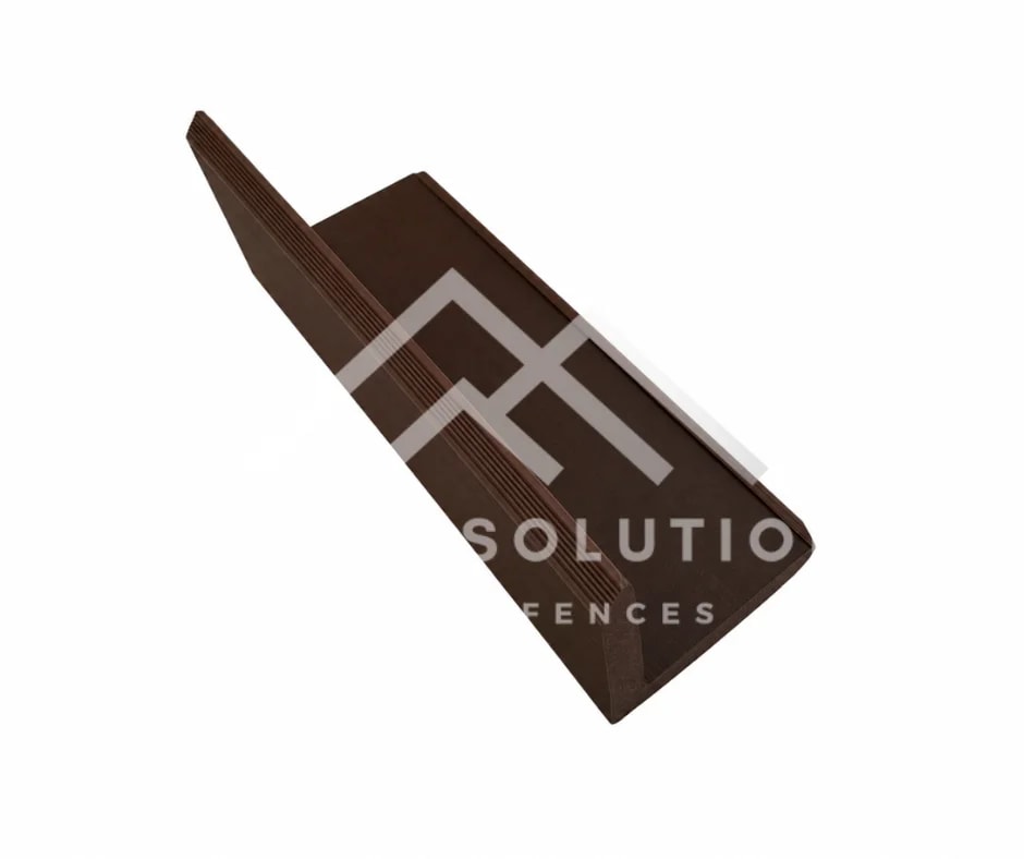 Композитен перваз за Фасади Alcona Woodline Black, снимка 1