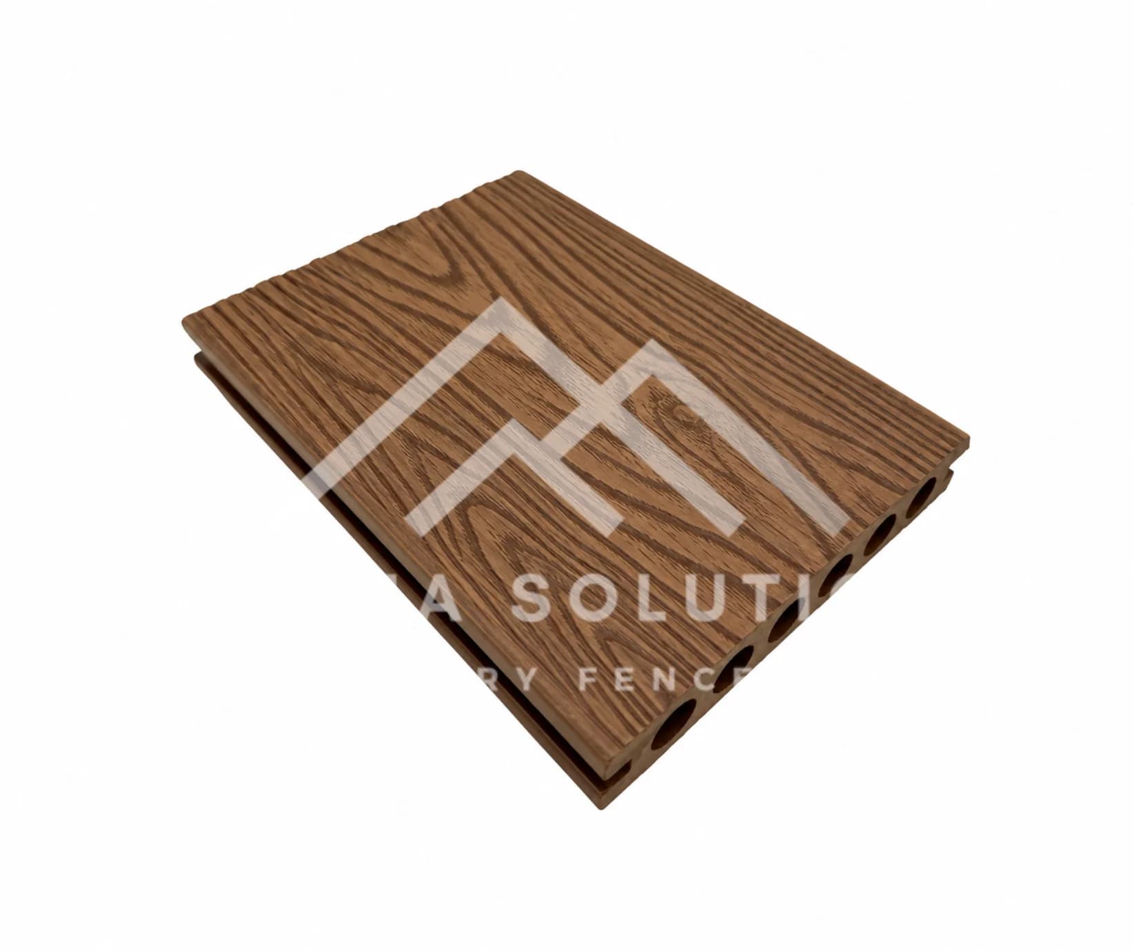 WPC Декинг ALCONA DECK Wood Grain – Тик | 2900×140×25 мм (копие), снимка 1