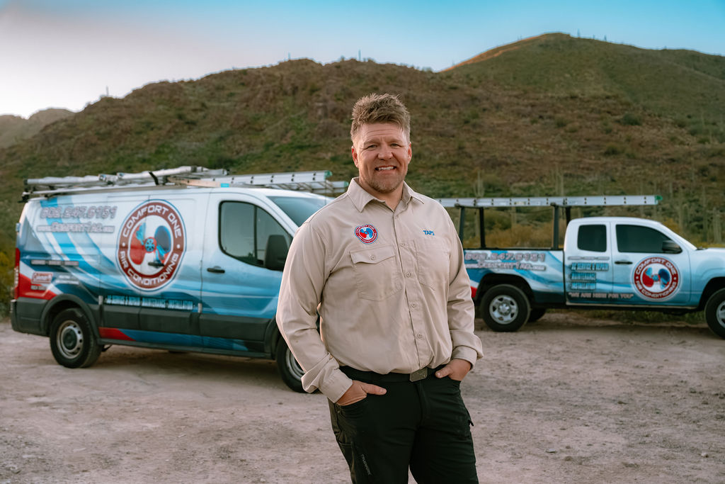 The Comfort One Air Conditioning team