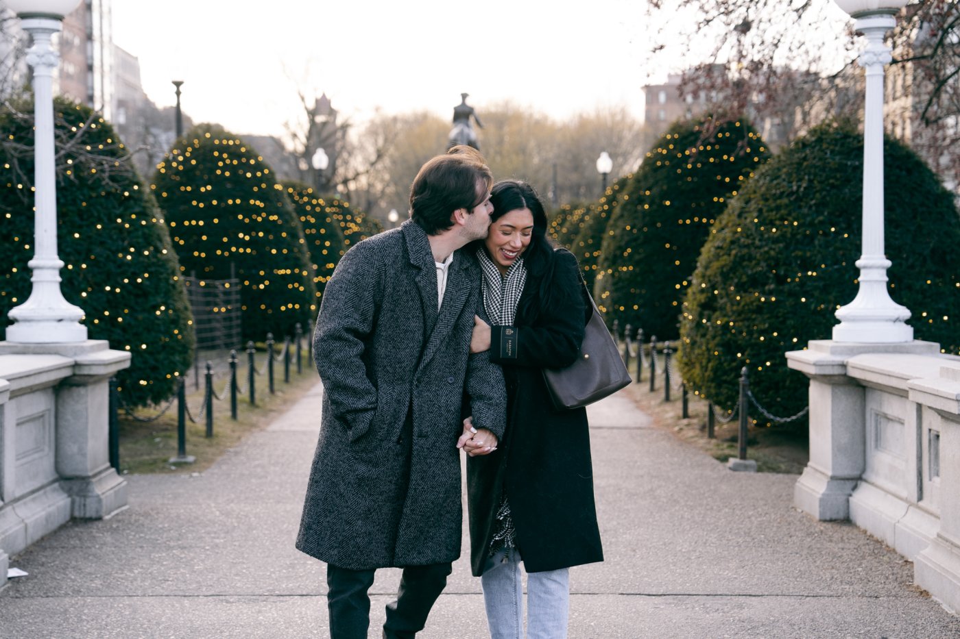 Intimate portrait of Tyler and Mariah