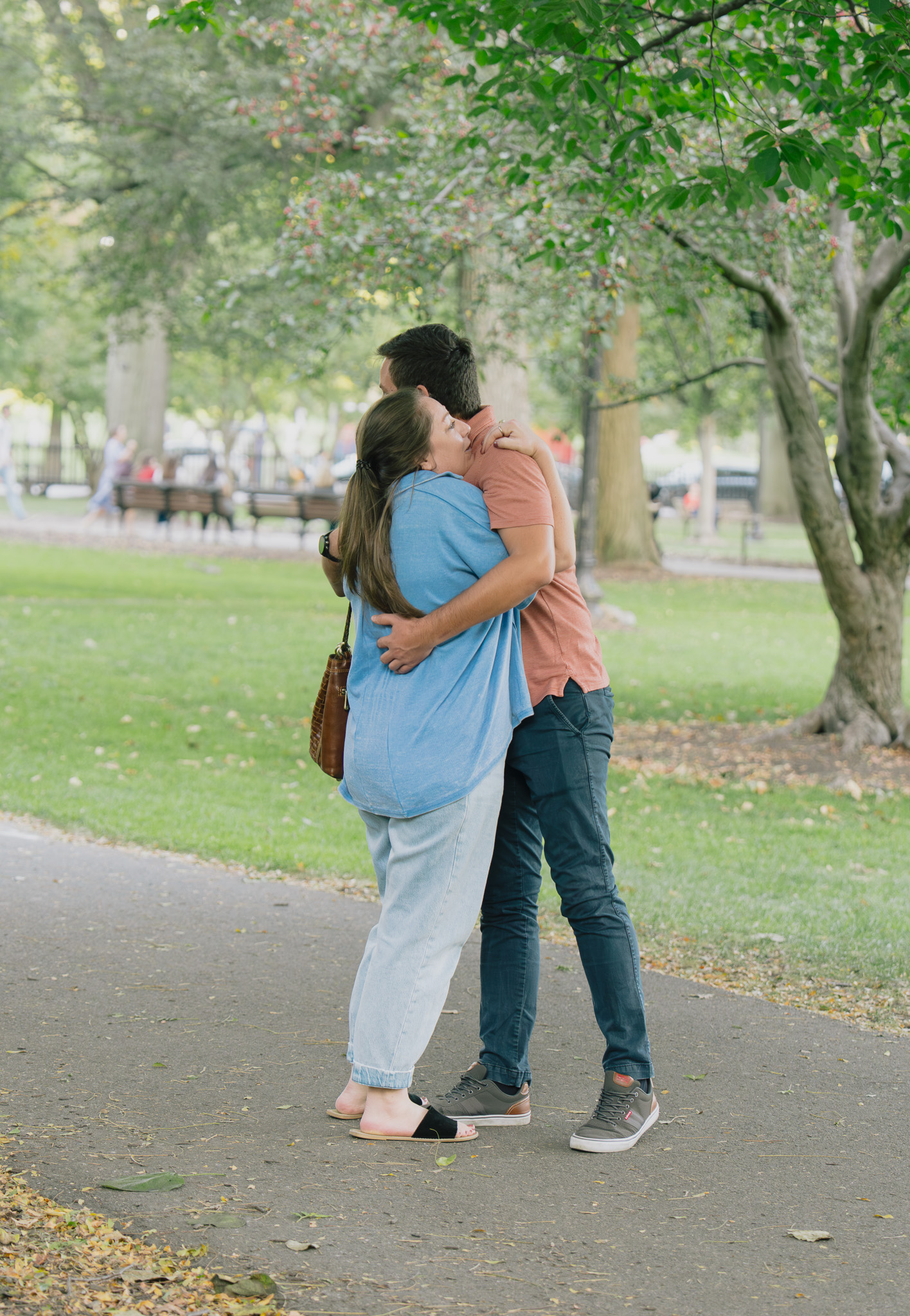 The moment before the proposal