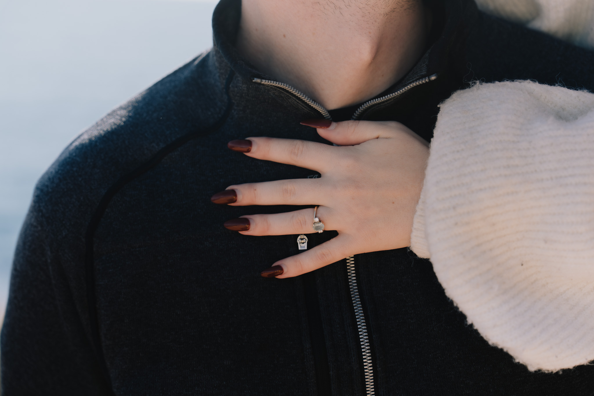 Candid moment together