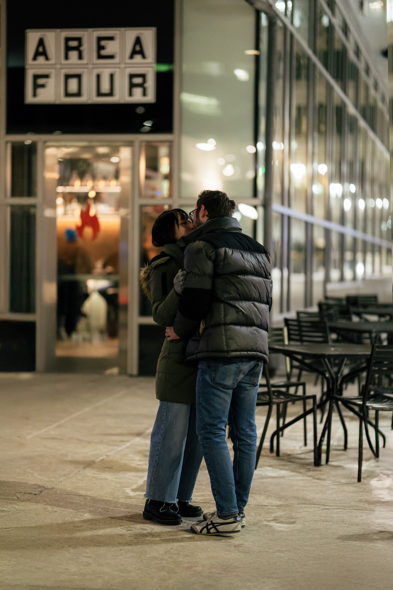 Portrait walk after the proposal