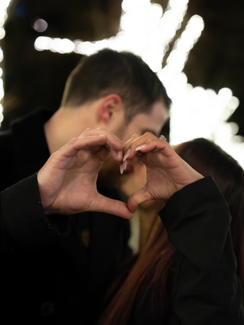 Ryan and Sophanya's surprise proposal in Back Bay