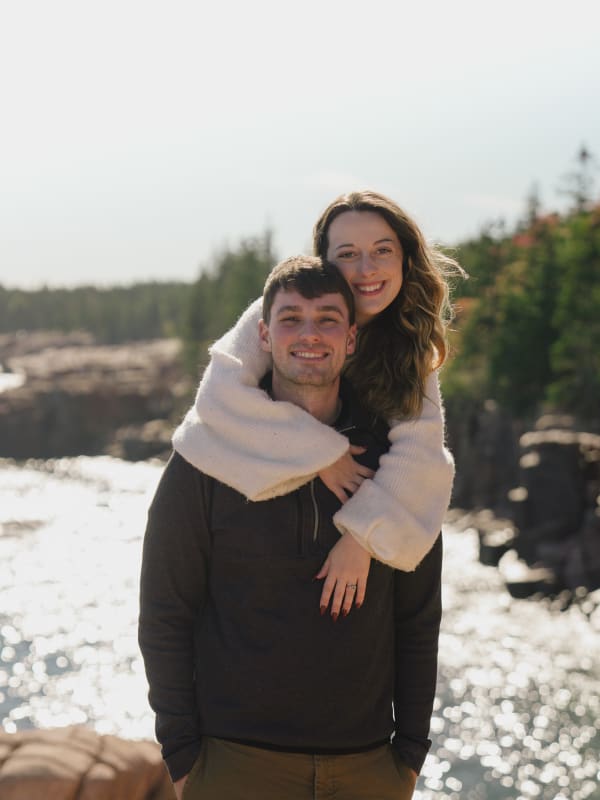 Griffin and Hannah engagement