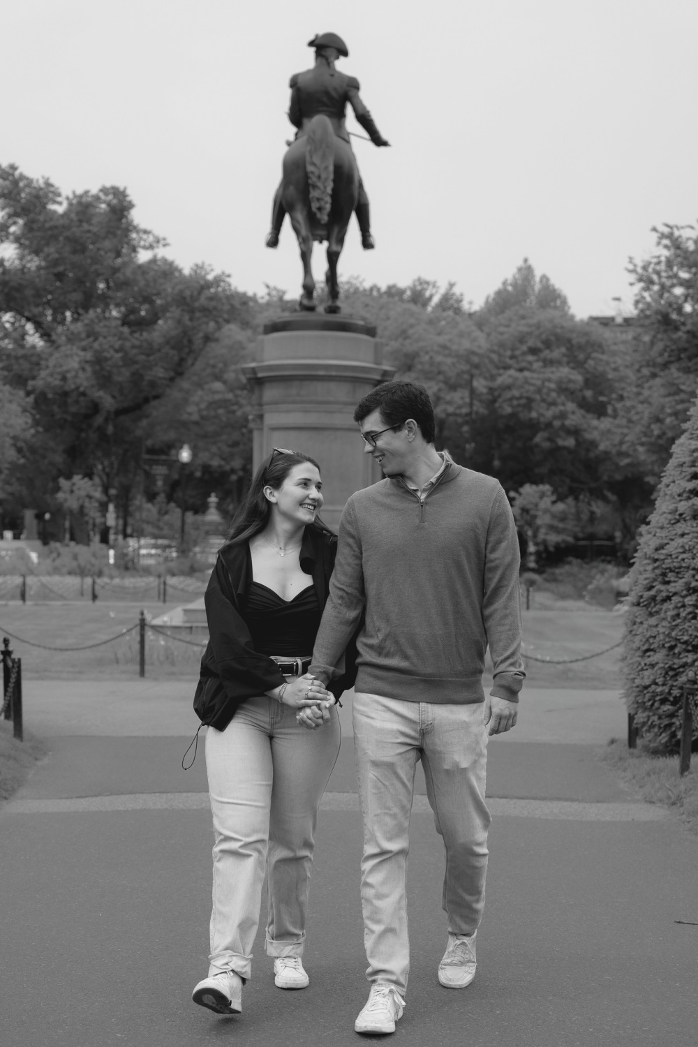 Portrait of Cormac and Flor after the proposal