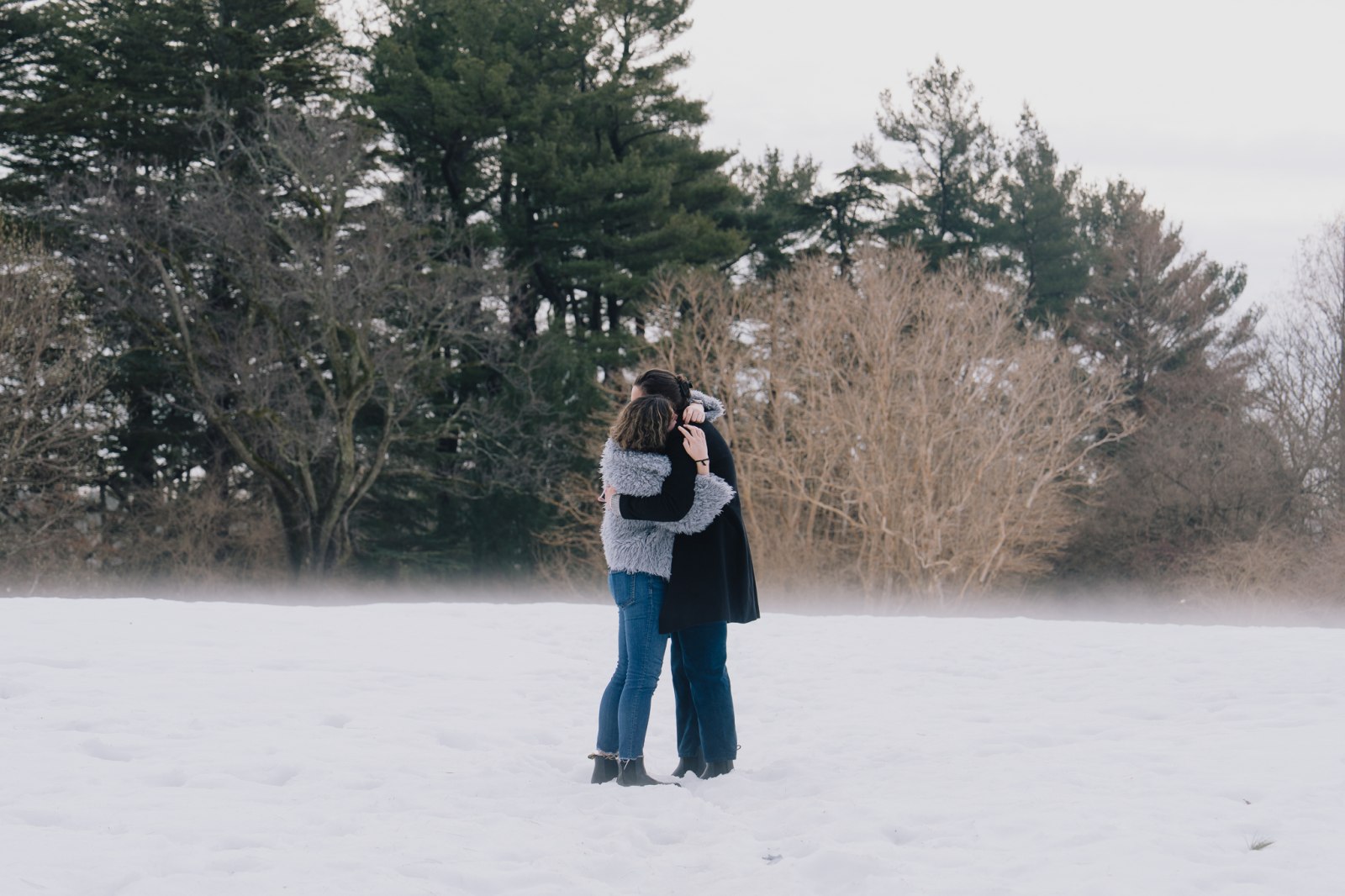 Sara's emotional reaction to the proposal