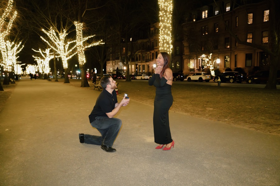 The moment Sophanya said yes