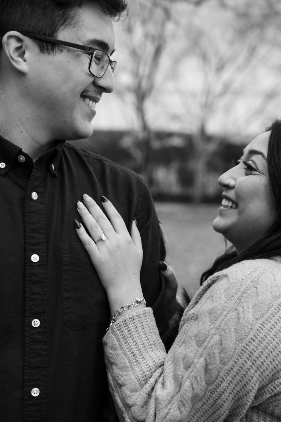 Engagement portrait