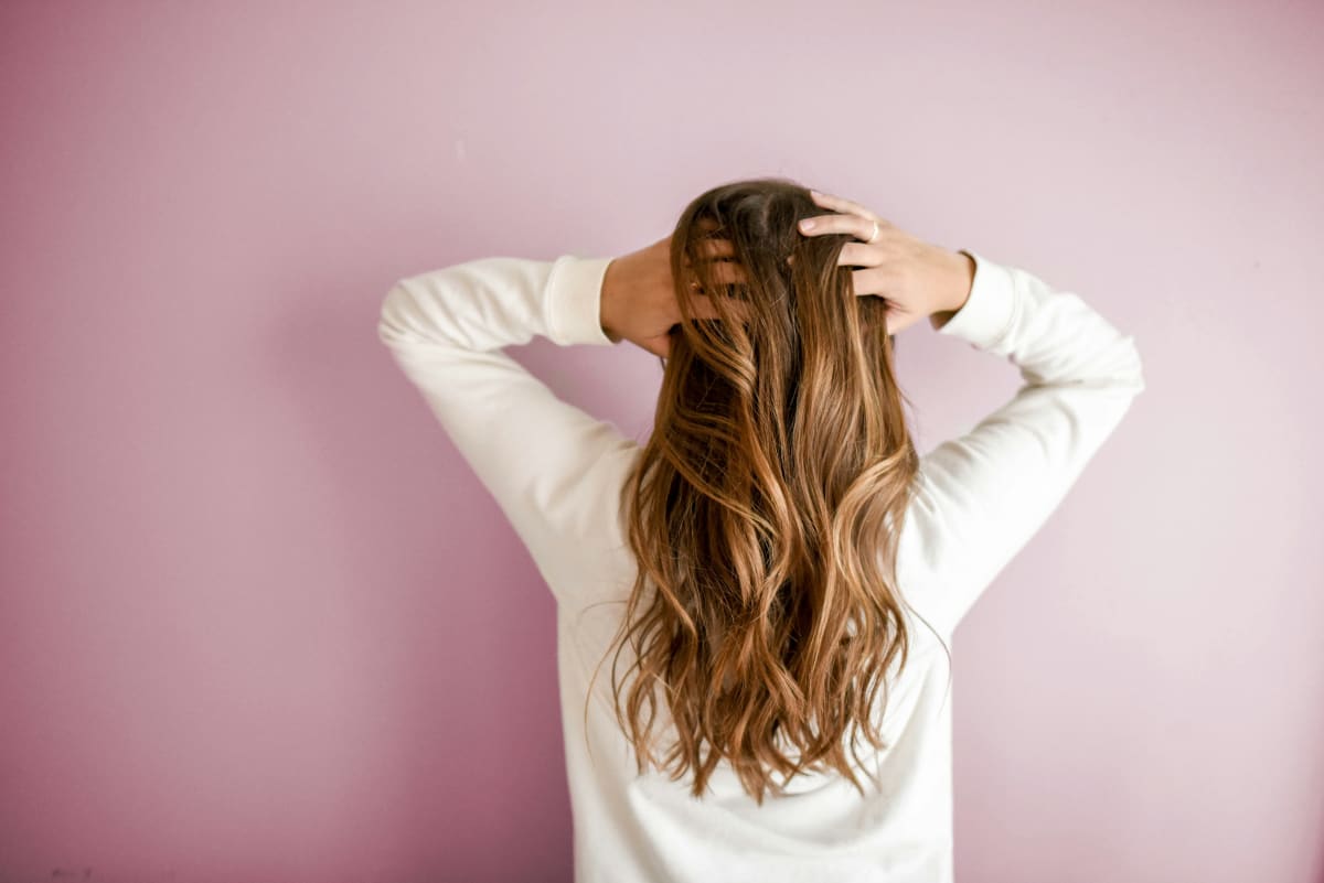 Human Hair Wig 20"