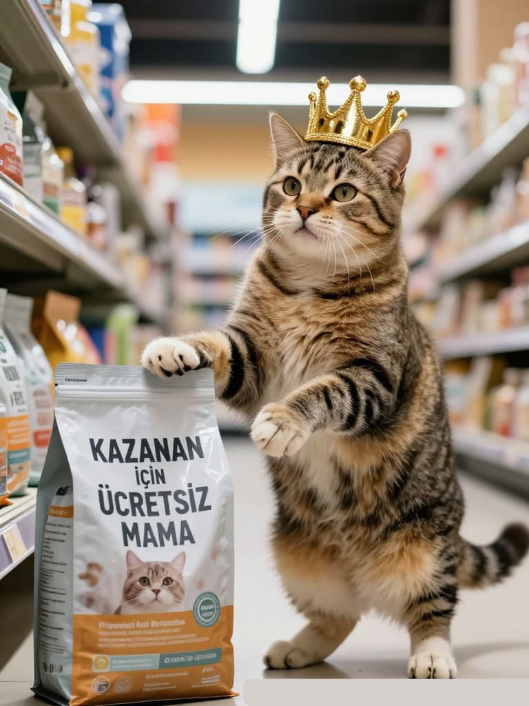 Kazanan için ücretsiz mama