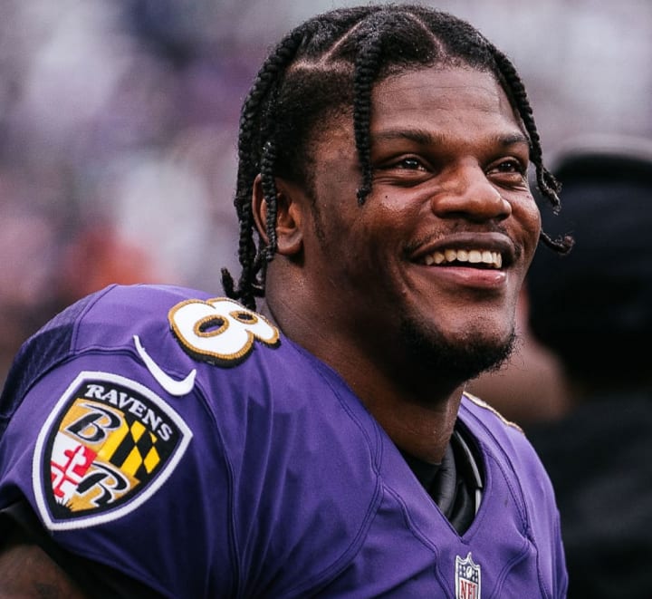 Lamar Jackson wearing Danesh Diamonds
