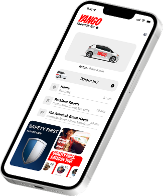 Yango Mobile App Mockup