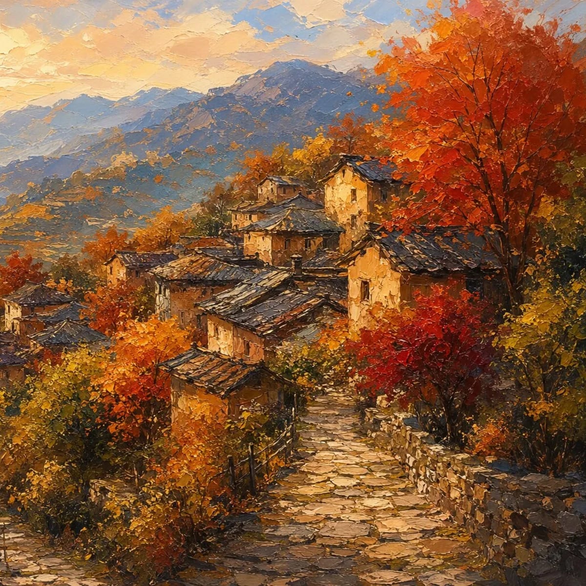 山城秋色