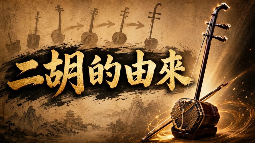 二胡的由來是什麼？從奚琴、胡琴到現代國樂主奏樂器的演變