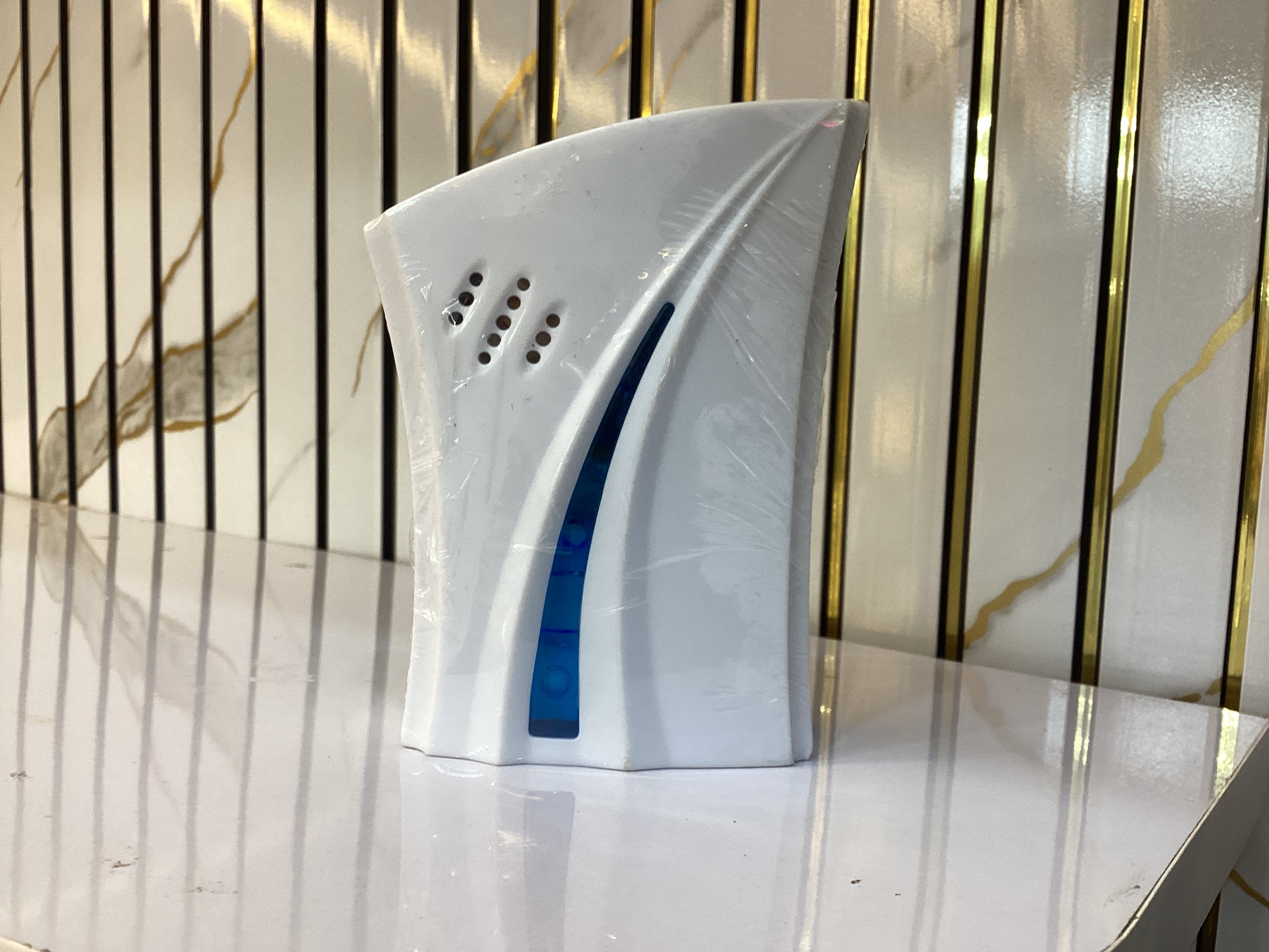 Fancy Wireless Doorbell White and Blue