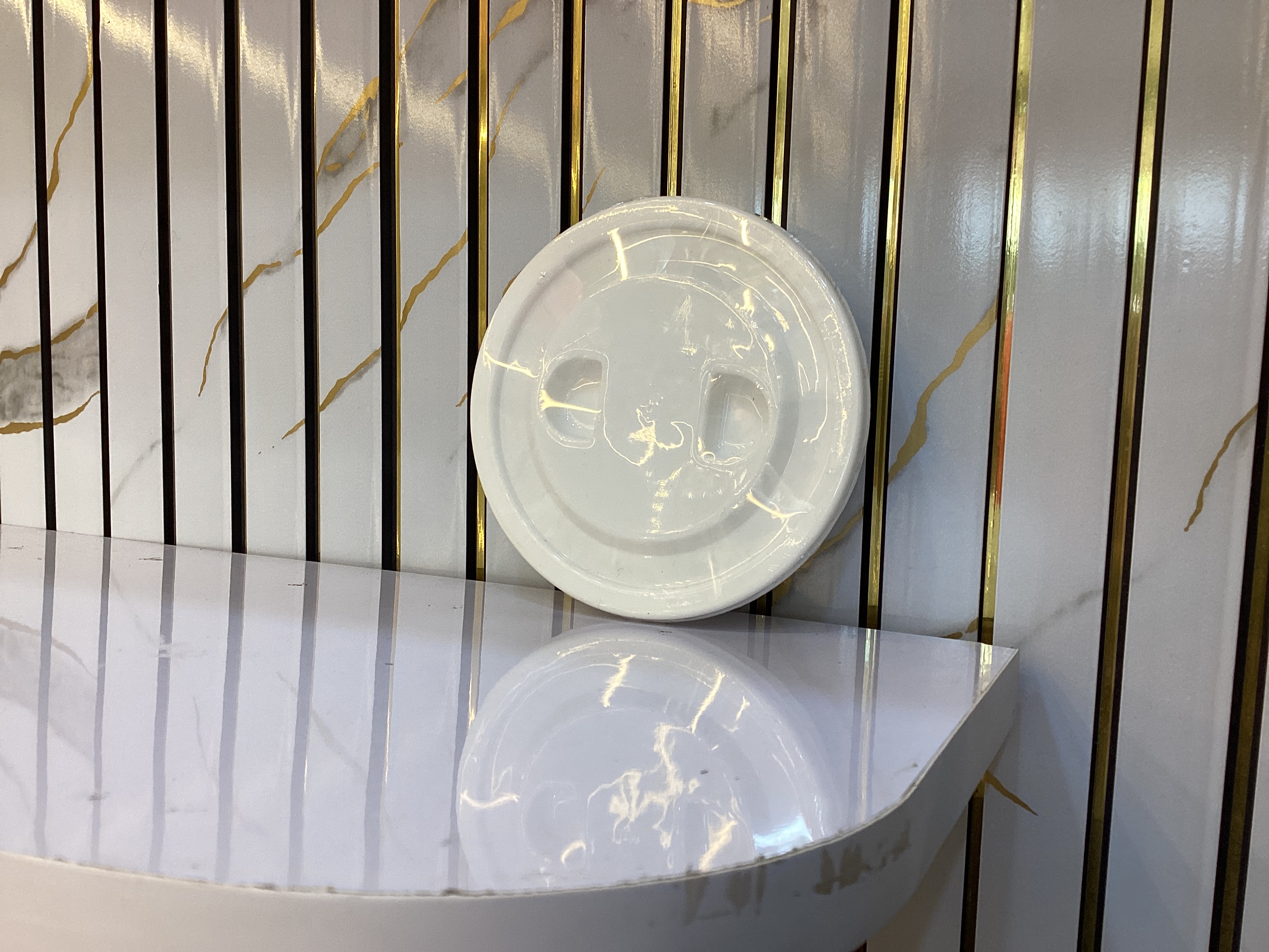 White Plastic Container