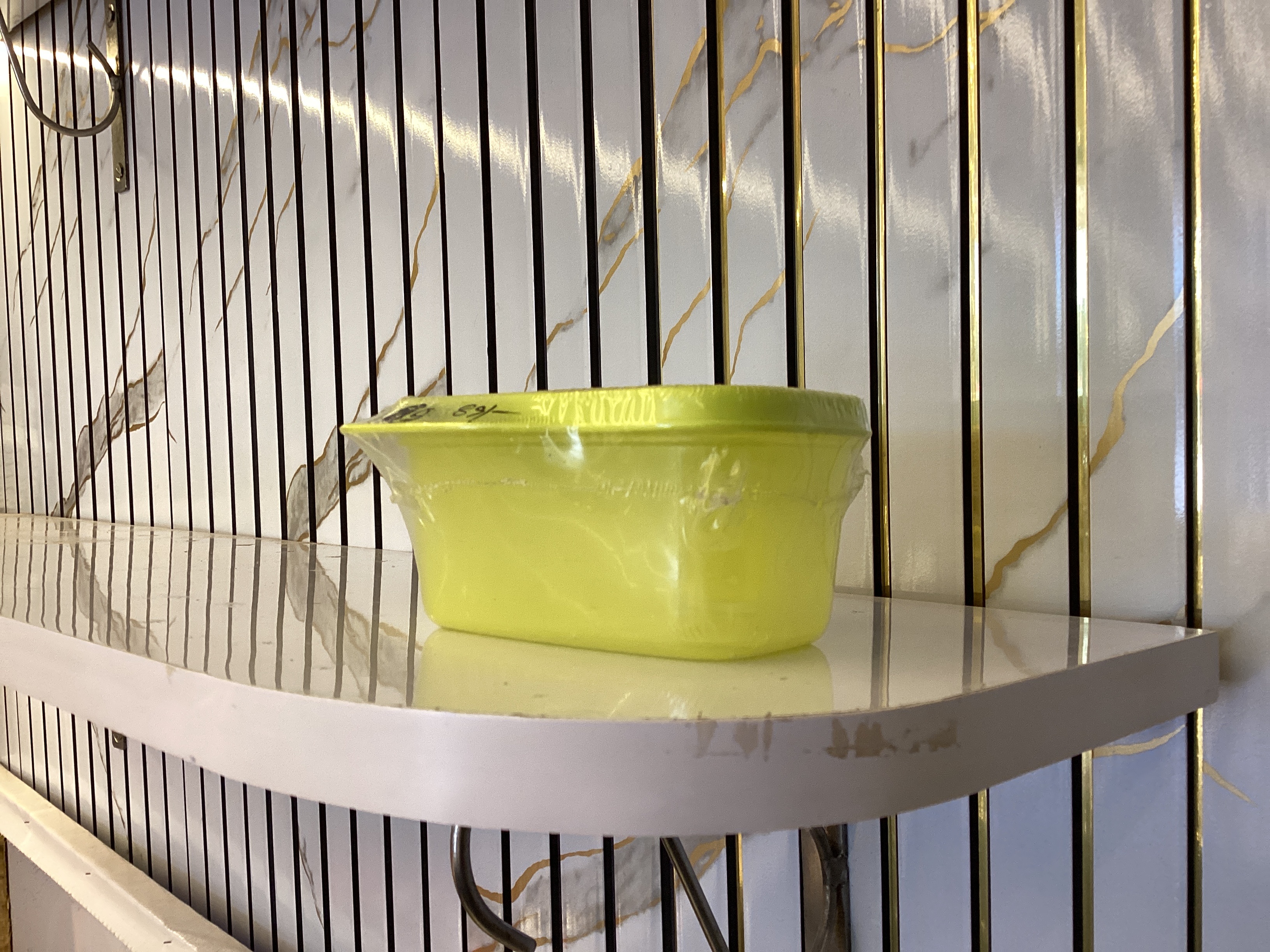 Signoraware Fresh Plastic Container (Yellow) 160ml