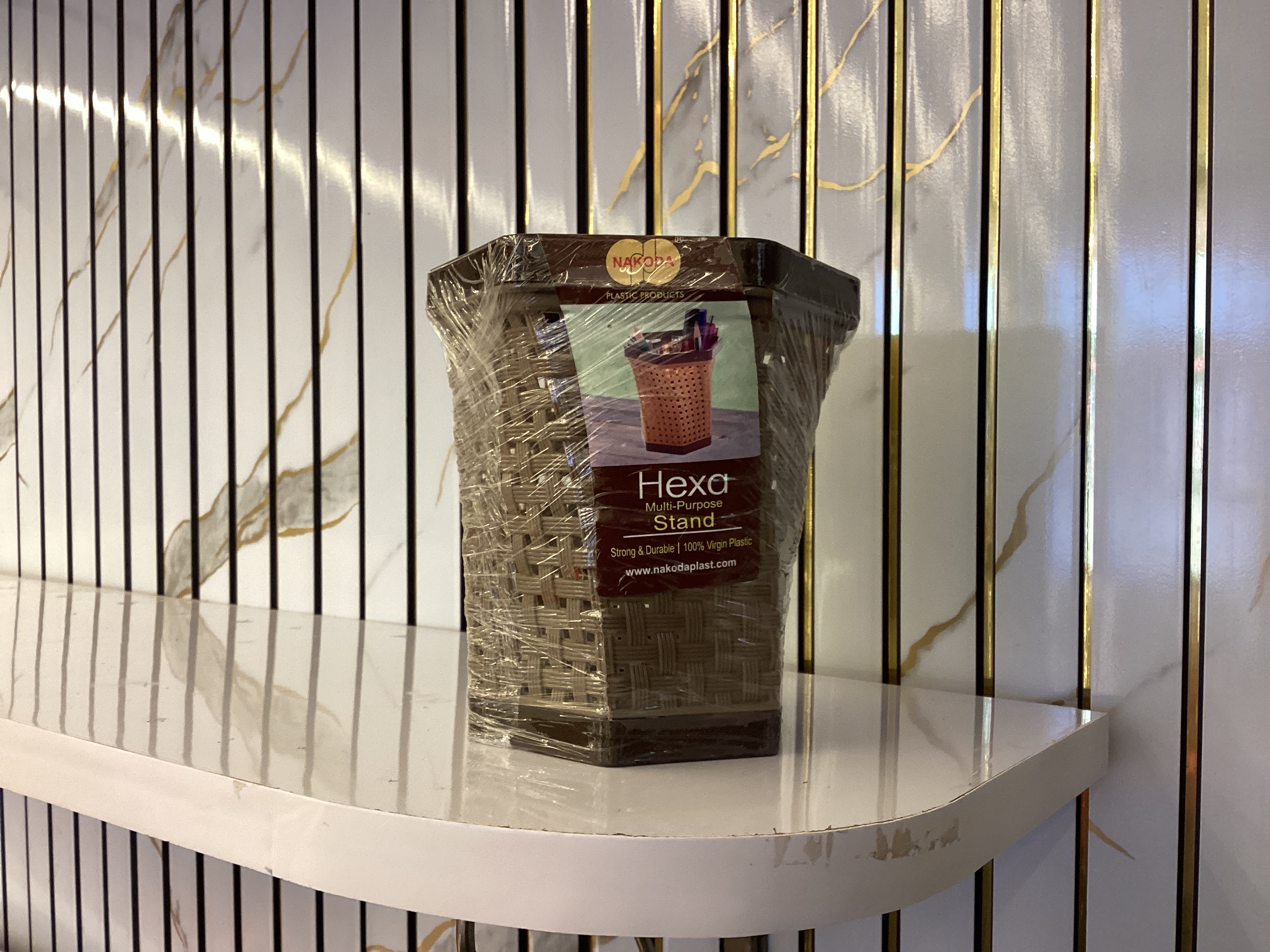 Hexagonal Pen Holder, Multi-purpose Stand