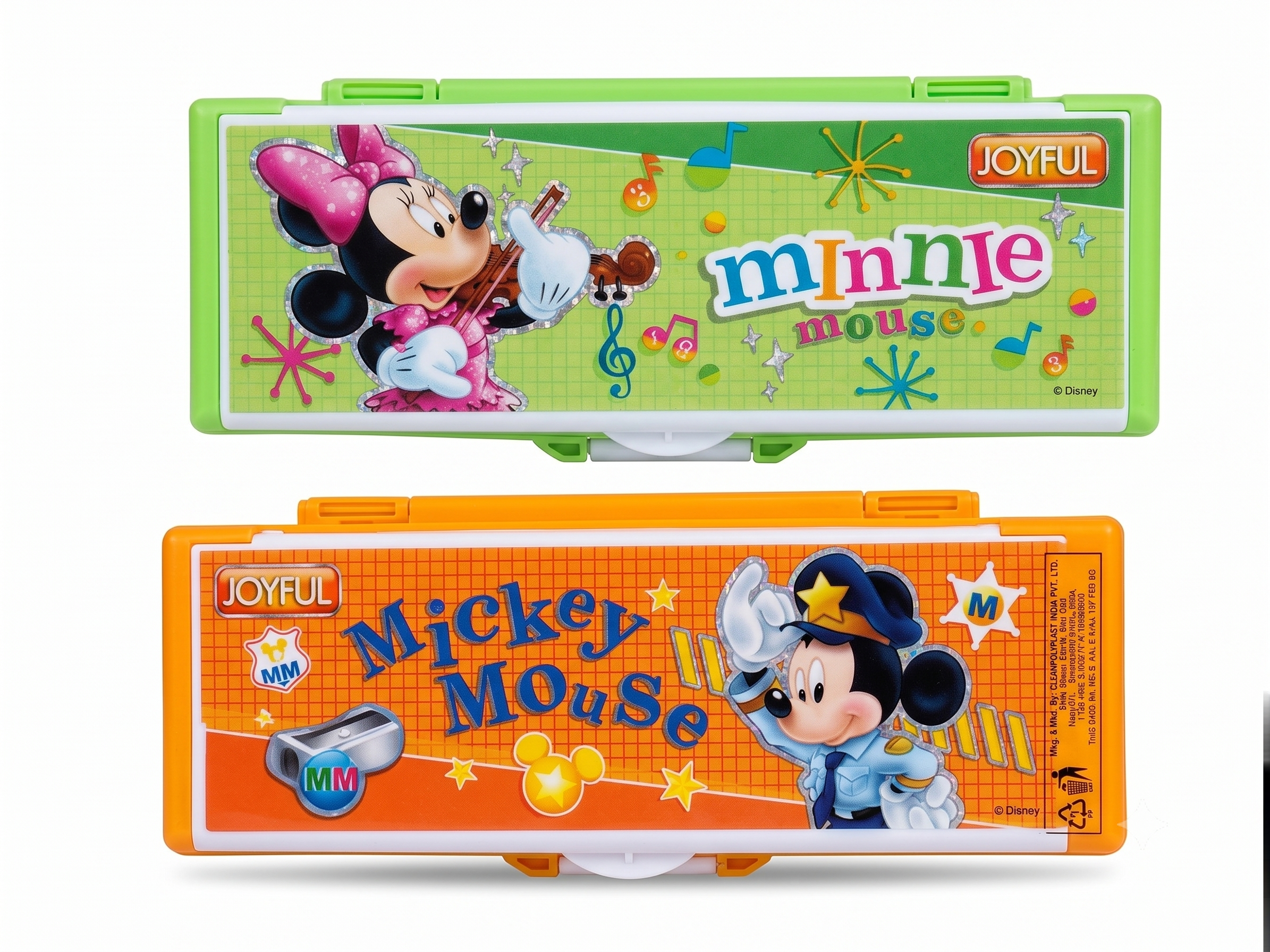 Joyful Mickey Mouse Printed Pencil Box