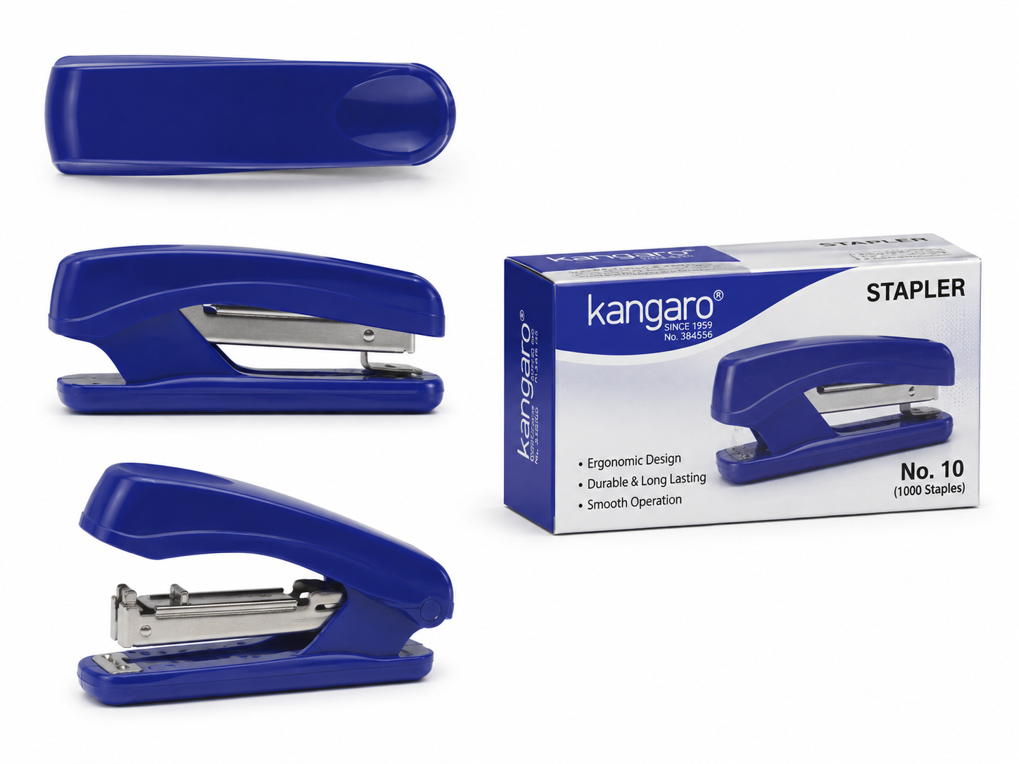 Kangaroo NR-10 Stapler (Blue)