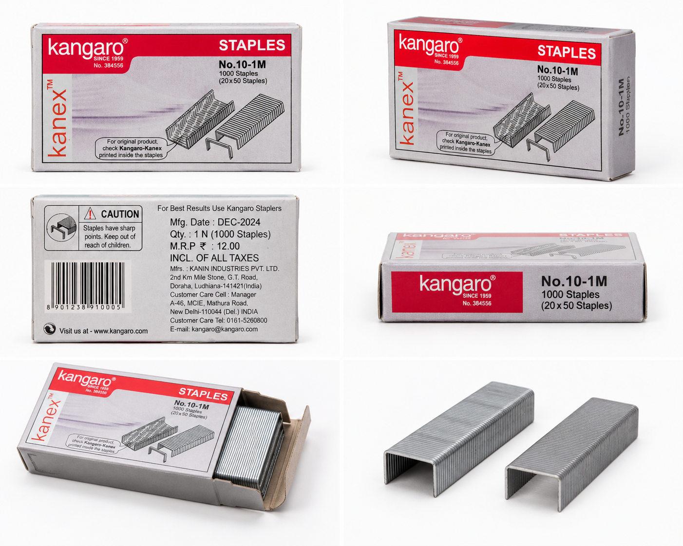 Kangaroo Staples Kanex (No 10-1M)