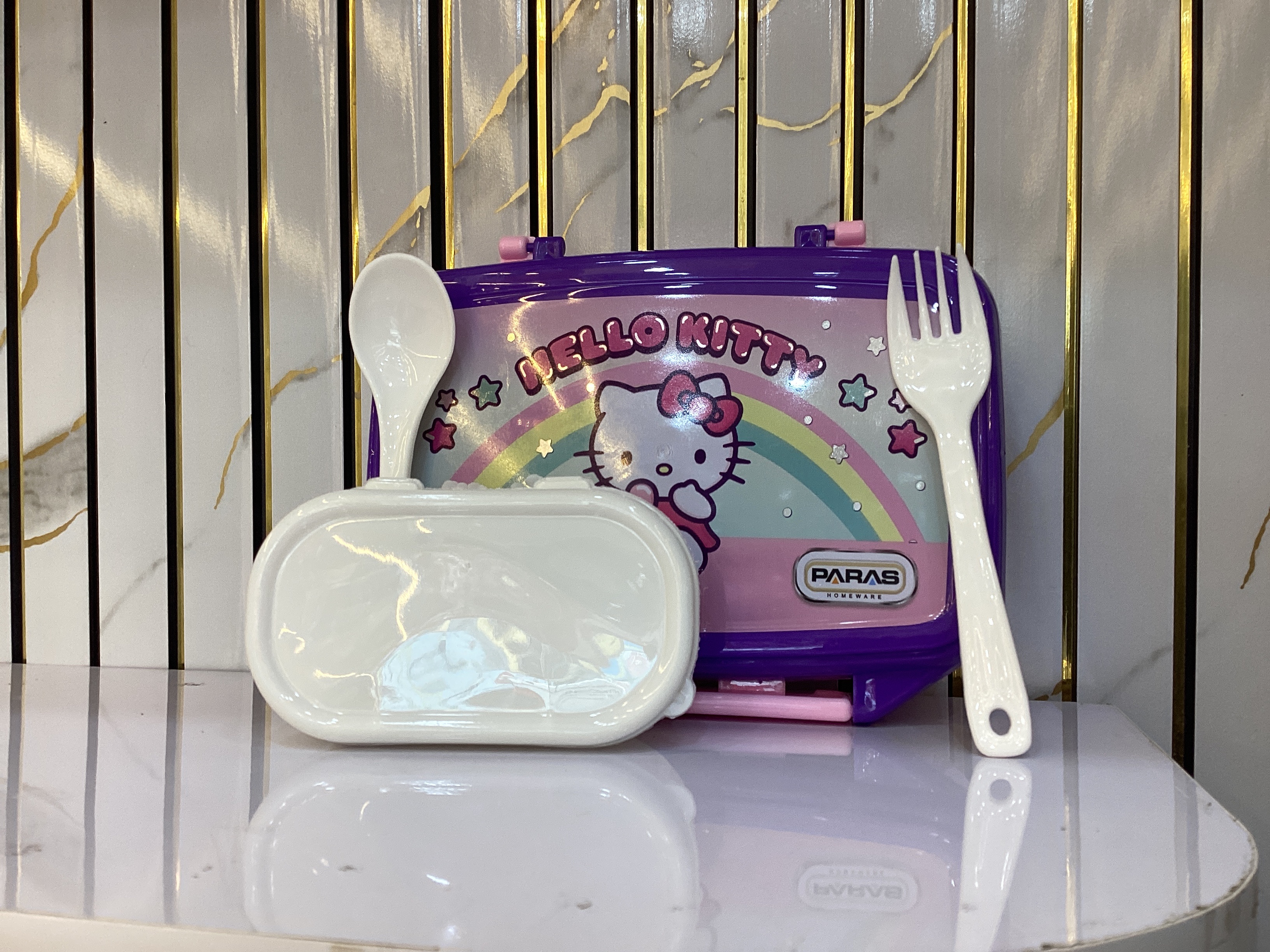Paras Berry Lunch Box — Pink