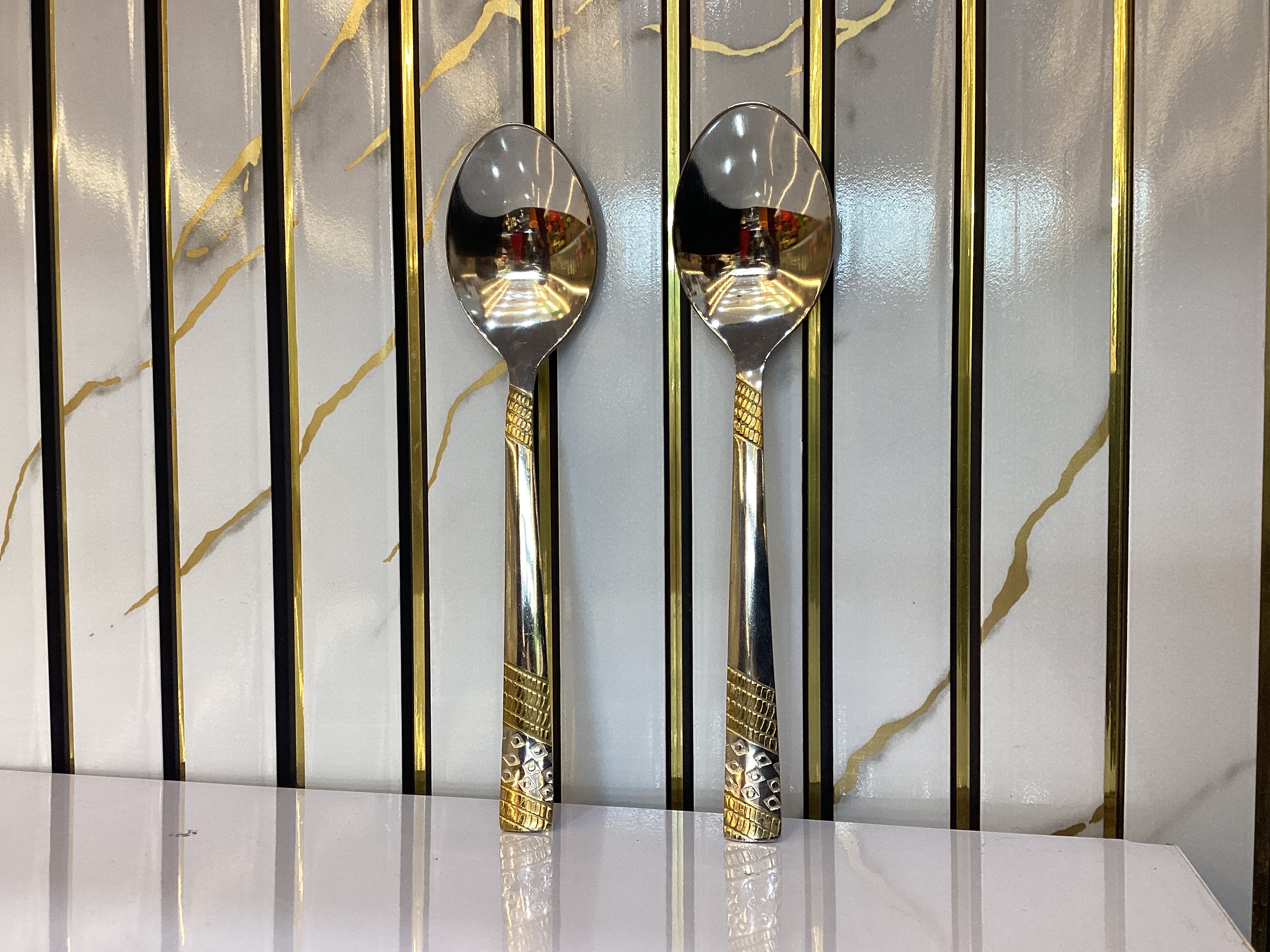 Royal Stainless Steel Spoon ( Size 14 cm)